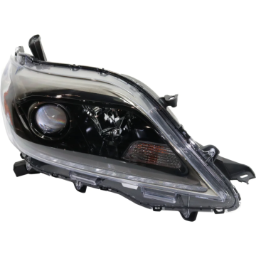 BLACK HEAD LAMP FOR TOYOTA SIENNA 2019 8111008081 8115008081 LH