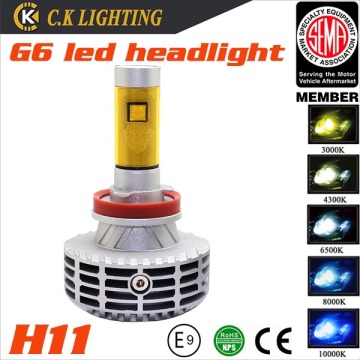 Highpower output power higher than 20w led headlight h11
