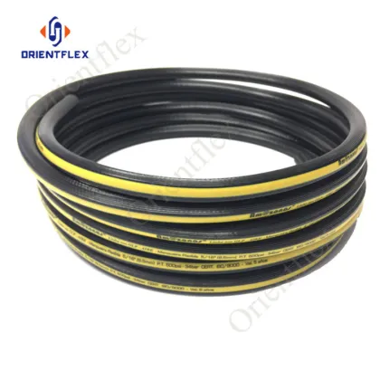 korea yellow plastic pvc gas hose