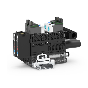 Integrated vacuum generator Two couplets
