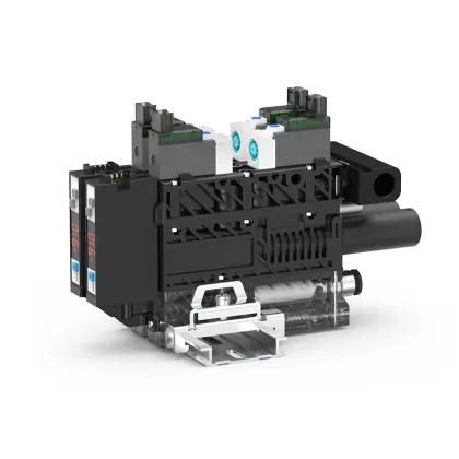 Integrated vacuum generator Two couplets