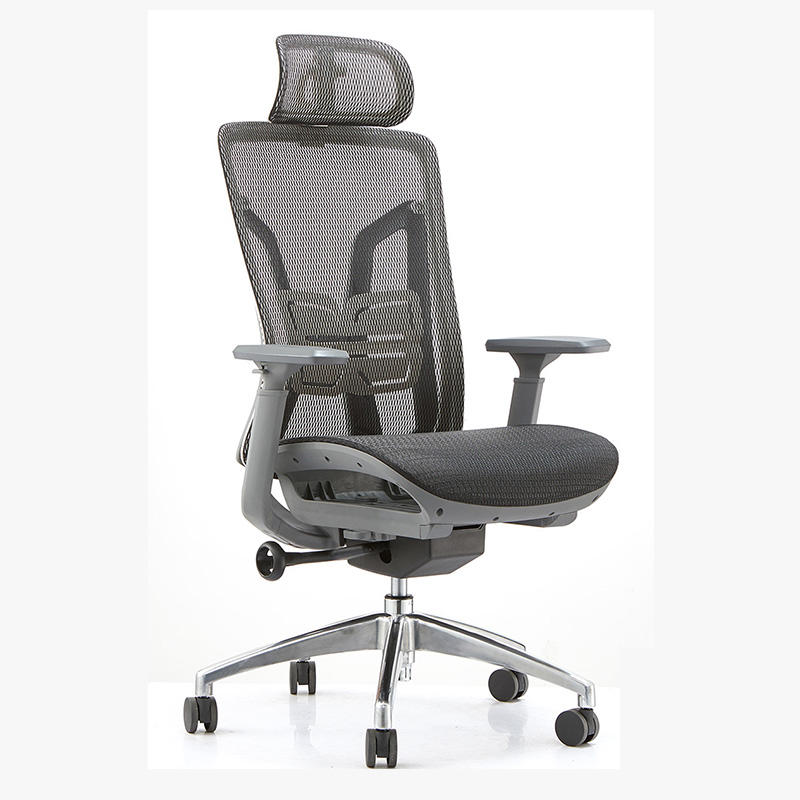 Adjustable Ergonomic Mesh Office Chair with Footrest