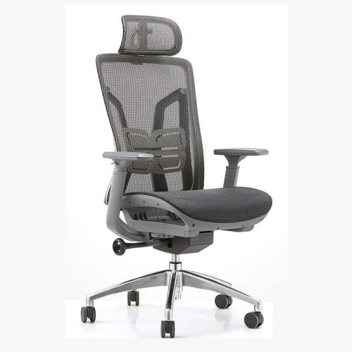 Adjustable Ergonomic Mesh Office Chair with Footrest