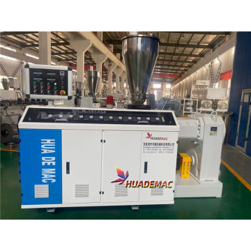 PVC Plastic Powder Extruder Machine for Pipe Profile