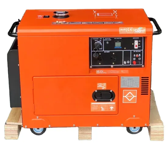 Portable Silent Diesel Generator: 3kw-15kw High Quality Options