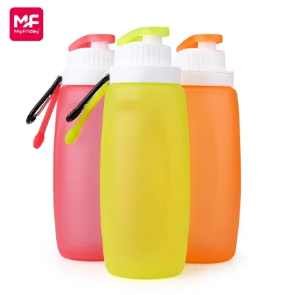 China Manufacturer BPA Free Silicone Collapsible Camelbak Water Bottle