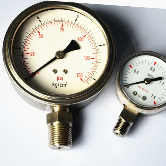 high pressure gauge made by zend instrument