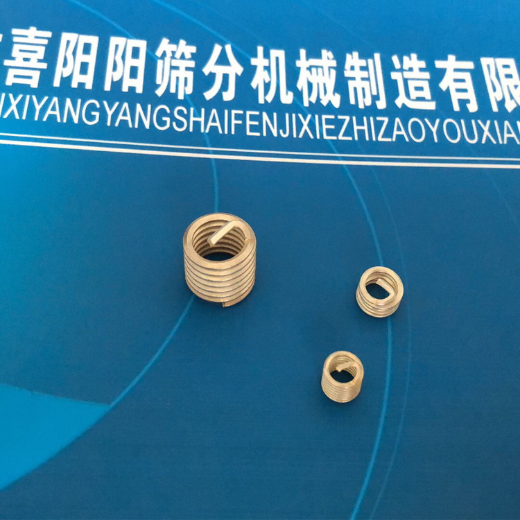 Silver-Plated 304 Stainless Steel Fastener Essential Wire Thread Insert Sheath Composed Zinc Alloy Titanium Metric Measurements
