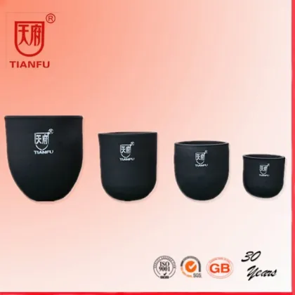 carbon bonded silicon carbide graphite crucible