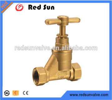 HR4030 factory manufacture forged brass handle water bibcock stop valve