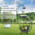 Bird Baths for Outdoors Solar Lamp