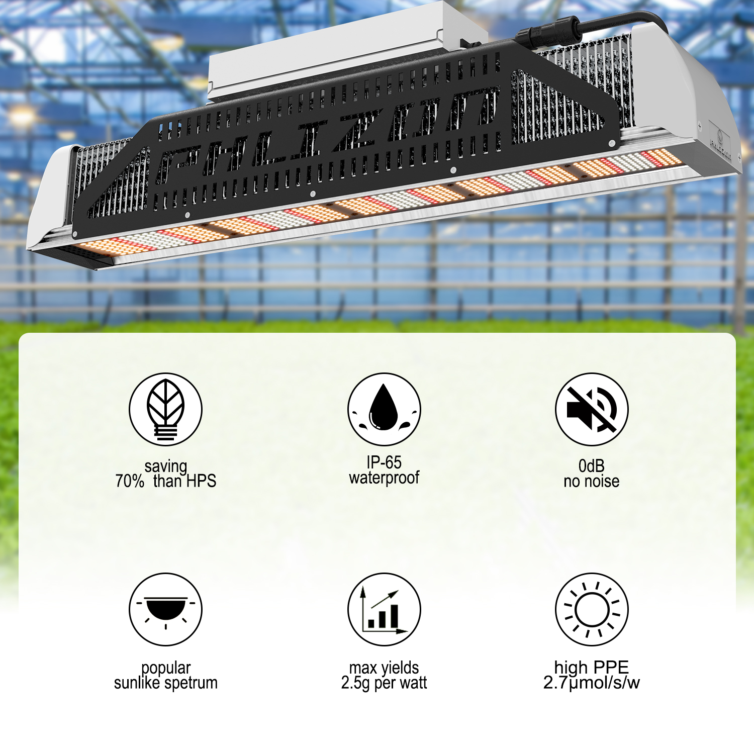 LED grow light bar