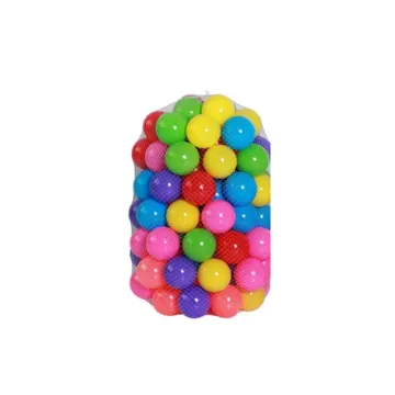 Wholesale Multicolored Fun Soft Ocean Kids Toy Balls - Plastic Pit Balls with Clear Finish