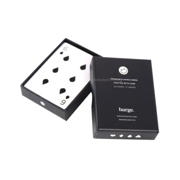 Impressão a integral personalizada de ambos os lados jogando cartas com caixa