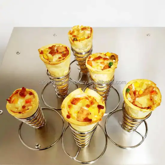 HOT Selling Commercial Automatic Cone Pizza Display Baking Oven and Cone Pizza Making Machine