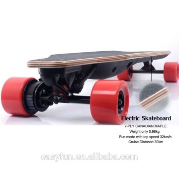 Alibaba best sales Yuneec E-go electric skateboard one motor 1200W electric longboard