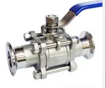Sanitary Tri-Clamps End 3PC Ball Valve with Ce Certificate