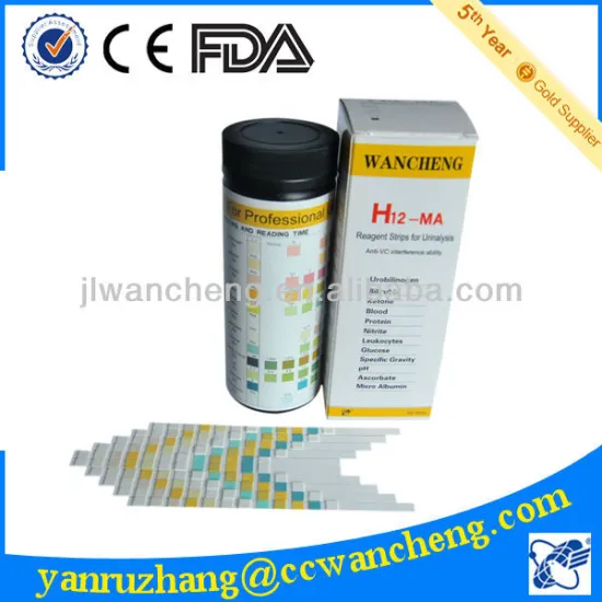 Rapid One step test urine test strip