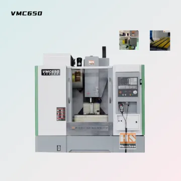 VMC650 Machining Services: CNC Milling, CNC Machining Center with 5-Axis Syntec CNC Controller