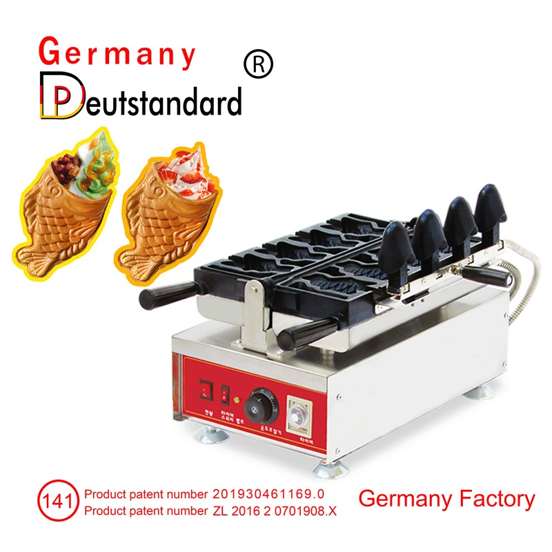 Kommerzielle Taiyaki Maschine Mini Eis Taiyaki