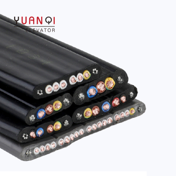 High-Quality Elevator Flat Cable - 3 to 18 Cores - Lift Spare Parts Accompanying Cable