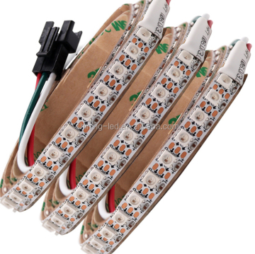 Factory Price DC5V WS2812B/WS2813/SK6812 5050 SMD RGB LED Strip - IP67, 60/144 LEDs/m