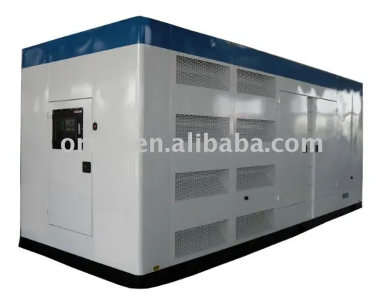 440kw high quality soundproof diesel generator with SDEC diesel engine
