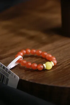 red captive bead ring
