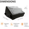 Outdoor LED Wall Pack with Corrosion Resistance