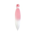 Pink60 Modisches langes Flechthaar