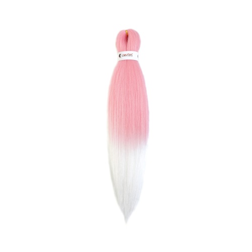 Pink60 Modisches langes Flechthaar