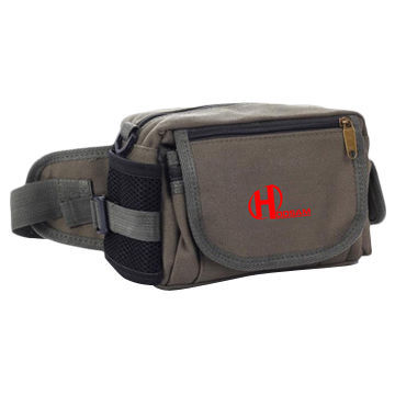 Fashionable Canvas Waist Bag, Customized Colors, Logos and Designs are WelcomeNew