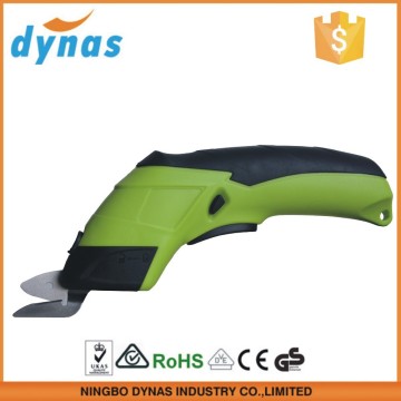 Dynas battery operated electric scissors with lime green
