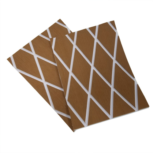 Light Brown & White EVA Marine Diamond Sheet