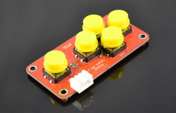 Arduino Module Analog Ad 5-key Keyboard Module , Electronic Building Block