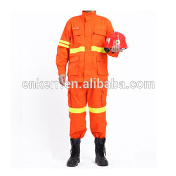 High Performance Nomex fire rescue suit , Rescue Flame Retardant Suit