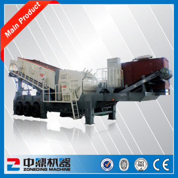 China ZONEDING Good Performance Mobile Crushing Plant for Sale