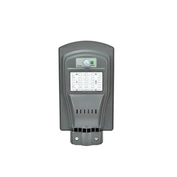 Waterproof IP65 Solar-Powered LED Motion Sensor Street Light with LiFePO4 Battery