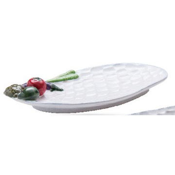 The collection for Grape--embossed dish