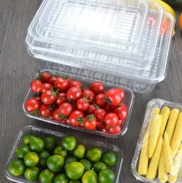 Transparent BOPS Tray Food Blister Packaging Box