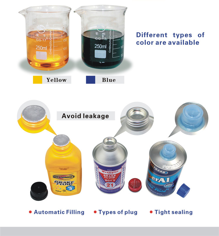 Synthetic Hydraulic Auto Universal Brake Fluid Dot 3 Dot 4 250 Ml