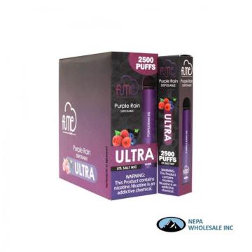 Dispositif de vape Fume jetable Ultra 2500 Puff