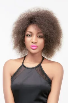 Black women most love hair wig factory price hair wig , Heat Resistant synthetic wig