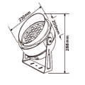 36W Outdoor lighting high quanlity lamp for landscape