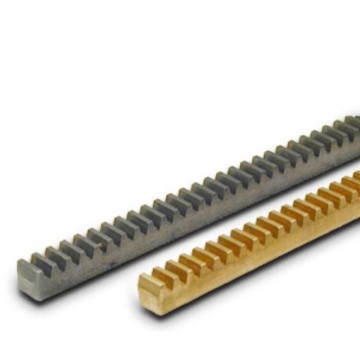 China supplier high precision rack gears, 0.8 module pitch brass rack gears