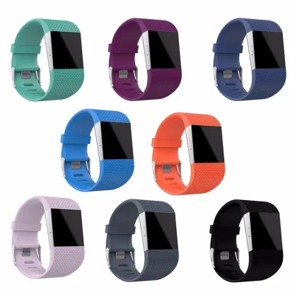 Smart Accessories For Fitbit Surge strap Band Replacement Sport Silicone bracelet Watch Band For Fitbit Surge Watch Strap Bands