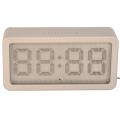 Smooth Round Concerns Schreibtisch Digital Desk Clock