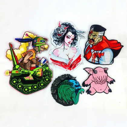 Custom Miscellaneous 100% Embroidery Iron on Patches