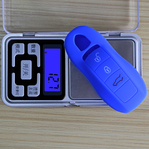 Silicone key fob cover for porsche macan