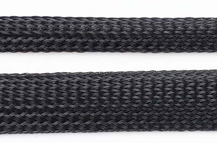 Automotive PET braided sleeve with good elasticity